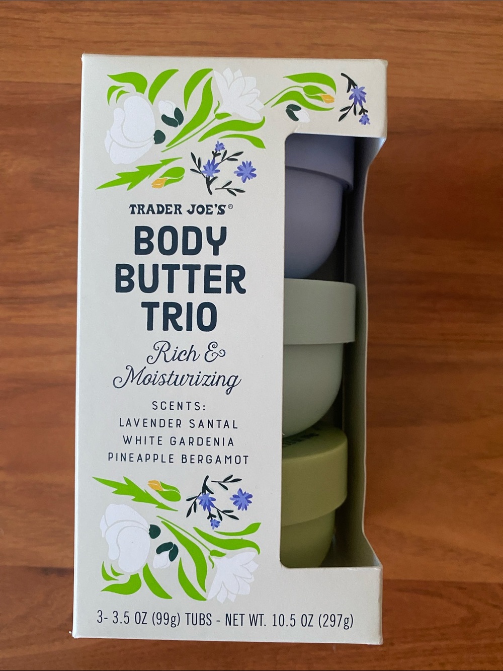 ❤️ Trader Joe’s Body Butter Trio New in Box